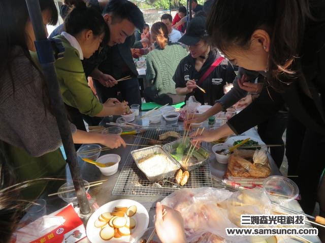 Barbecue activity with the theme of "close to nature, let go of the mood"_sdyinshuo.com